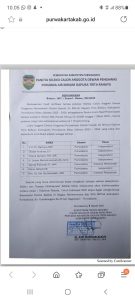 Penerimaan Dewas Perumda Gapura Tirta Rahayu Buka Tutup