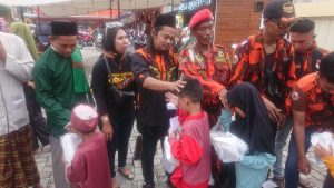 Berbagi di Ramadhan 1443 H, Ormas PP Santuni 100 Anak Yatim