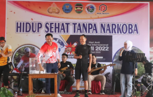 Meriahkan HANI 2022, Polres Purwakarta dan ISSI Gelar Gowes Sehat Tanpa Narkoba