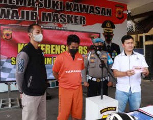 Polres Cimahi Amankan Pelaku Penusukan