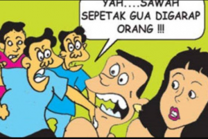 Umbar Birahi, Istri Kades Bergoyang Dengan Bujangan