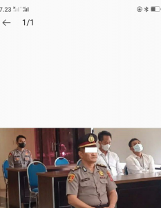 Mantan Kasat Narkoba Polres Karawang di Berhentikan Tidak Hormat