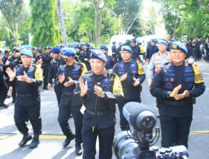 Hadiri HUT Brimob ke 77, Ini Amanat Kapolri