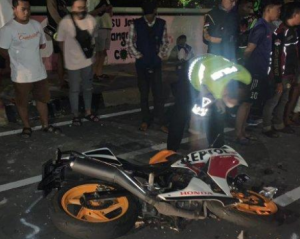 Kecelakaan di Tomang, Pemotor Tewas