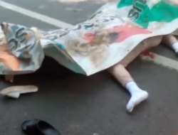 Dua Pelajar SMP Tewas Terlindas Truk