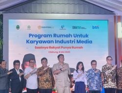 Ketua Umum PWI Pusat Hendry Ch Bangun, Wartawan Agar Manfaatkan Program Rumah Subsidi