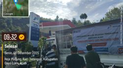 Bertambah, SPBU Gayo Lues Beroperasi Kembali, Pertamina Patra Niaga Kirim BBM Setelah Dua Hari Perjalanan