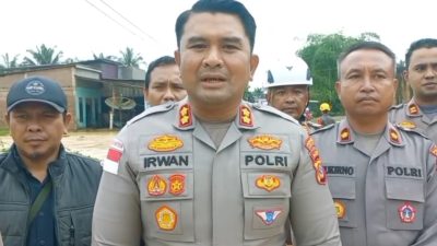 Hujan Lebat Picu Banjir Susulan, Kapolres Aceh Timur Siagakan Perahu Evakuasi di Sejumlah Gampong