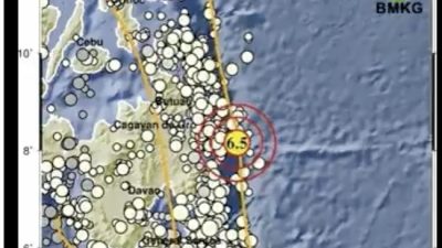 Gempa Magnitudo 6,5 Guncang Sulut