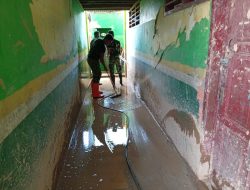 Gotong Royong TNI dan Guru, MIN 7 Sibuluan Nalambok Kembali Layak Selenggarakan KBM