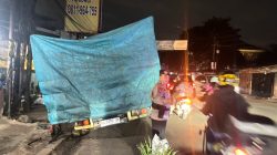 Truk Terperosok Depan Mako C Pelopor, Brimob Bantu evakuasi dan Urai Lalin