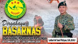 Letkol Inf Juni Fitriyan : Dirgahayu Basarnas Ke-54 Bersama TNI Sinergi Kemanusiaan