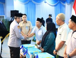 Pembangunan SMA Kemala Taruna Bhayangkara Bogor Capai 60 Persen, Polri Gelar Buka Puasa Bersama Warga Gunung Sindur