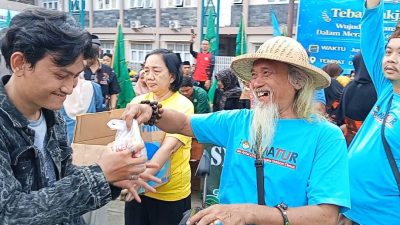 Pesan Toleransi dari Cirebon Timur, Lintas Agama Bersatu di Aksi Berbagi Takjil