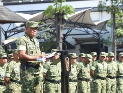 Wakasad Pimpin Penerimaan Perwira Remaja TNI AD Abituren Dikmapa PK TA 2026