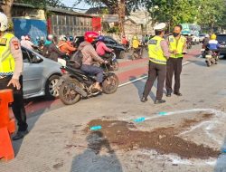 Kecelakaan Aerox Hantam Trotoar, Pengendara Tewas di TKP