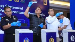 466.535 Lembar Uang Rupiah Palsu Dimusnahkan