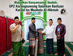 Wujudkan Kenyamanan Ibadah, UPZ Karangsuwung Salurkan Bantuan Karpet ke Mushola Al-Hikmah