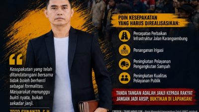 AMKP Desak Realisasi Kesepakatan, Pemerintah Diminta Buktikan Komitmen, Bukan Sekadar Seremoni
