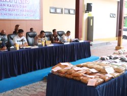 Polres Metro Jakarta Pusat Ungkap 12 Kasus Narkotika Selama Juni 2026, 15 Tersangka Diamankan