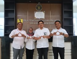 Bangun Kemitraan Strategis, AMKI Jawa Barat Sambangi BPBPK Jawa Barat