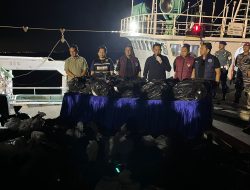 1,3 Ton Ketamin Disergap Tim Gabungan! Kapal Asing Dibekuk di Bintan*