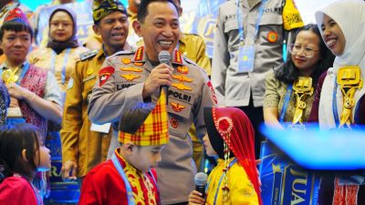 Dari Dongeng hingga Cita-Cita, Kapolri Beri Ruang Anak untuk Berkarya