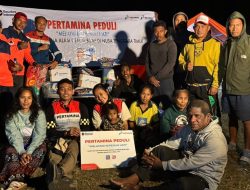 Pertamina Peduli Salurkan Bantuan bagi 534 Penyintas Gempa di Kecamatan Palue, NTT