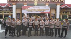 Kapolres Cirebon Kota Apresiasi Pengabdian Dua Personel dalam Upacara Kenaikan Pangkat