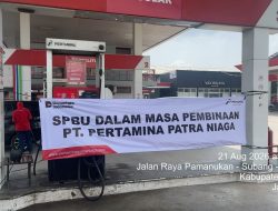 Pertamina Patra Niaga Tindak Tegas Pelanggaran Penyaluran Subsidi Biosolar di SPBU 34.412.15 Subang