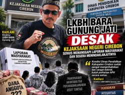 Dugaan Penyelewengan Iuran PGRI Gunungjati Disorot, LKBH BARA Desak Kejari Bertindak