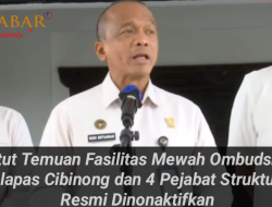 Buntut Temuan Fasilitas Mewah Ombudsman, Kalapas Cibinong dan 4 Pejabat Struktural Resmi Dinonaktifkan