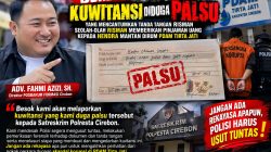 Heboh Kuitansi Rp.165 Juta, Kuasa Hukum Risman : Jangan Ada Rekayasa Dalam Perkara PDAM Tirta Jati