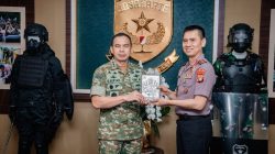 Silaturahmi Kapolda Metro Jaya dan Pangdam Jaya, Perkuat Sinergitas TNI-Polri