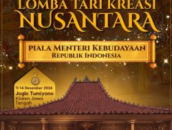 Grand Final Lomba Tari Kreasi Nusantara Real Art 2026 Jaring Duta Budaya Indonesia