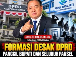 FORMASI Bongkar Informasi Dugaan Pelanggaran Disiplin Pegawai PDAM, DPRD Diminta Bertindak