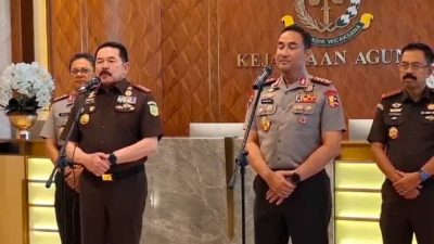 Sambangi Kejaksaan Agung, Kapolri Jenderal Suyudi Ario Seto Perkuat Sinergi Penegakan Hukum dengan Jaksa Agung